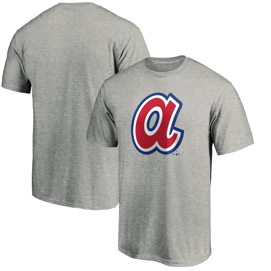 Men's Atlanta Braves Ash Forbes T-Shirt