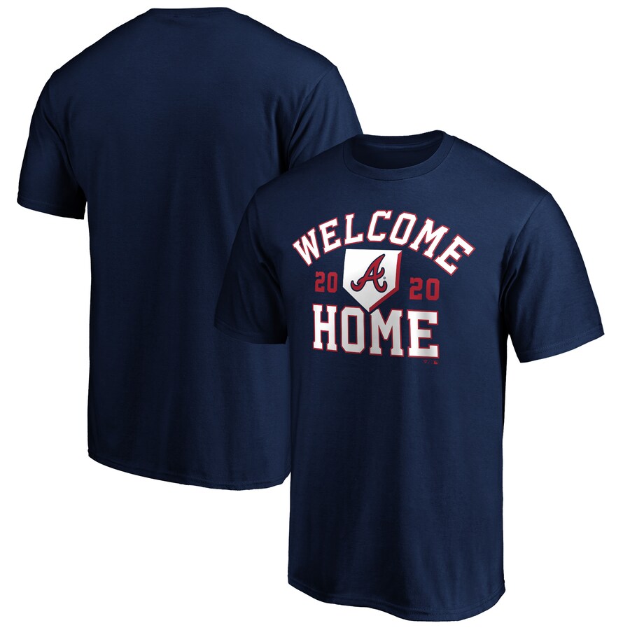 Men's Atlanta Braves Navy Welcome Home T-Shirt