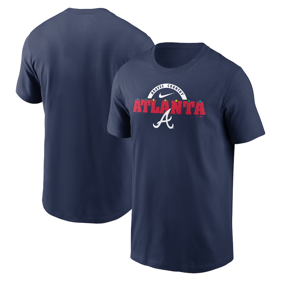 Men's Atlanta Braves Nike Navy Braves Country Local Team T-Shirt