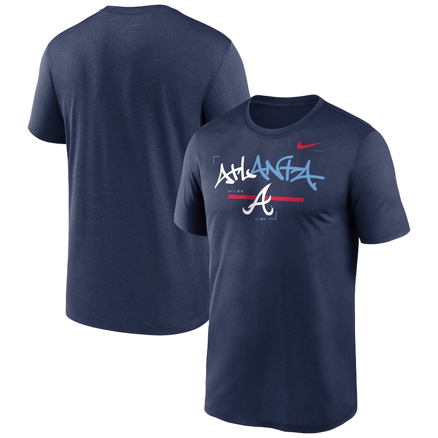 Men's Atlanta Braves Nike Navy Local Legend T-Shirt Men's Atlanta Braves Nike Navy Local Legend T-Shirt
