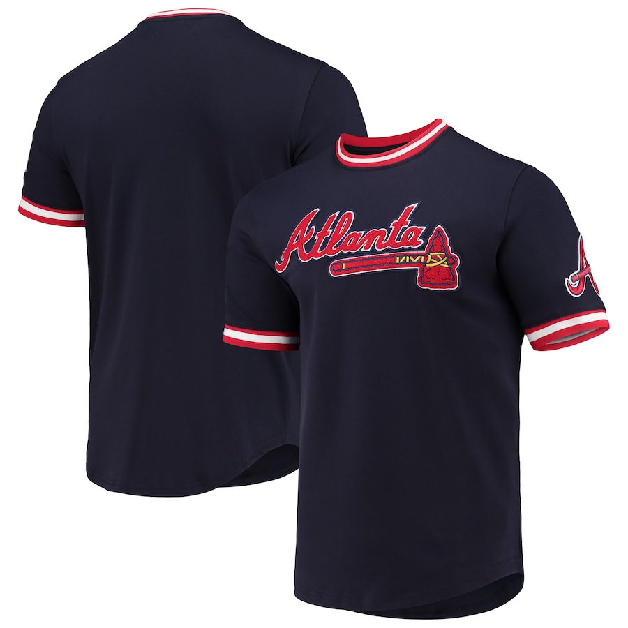 Men's Atlanta Braves Pro Standard Navy Team T-Shirt