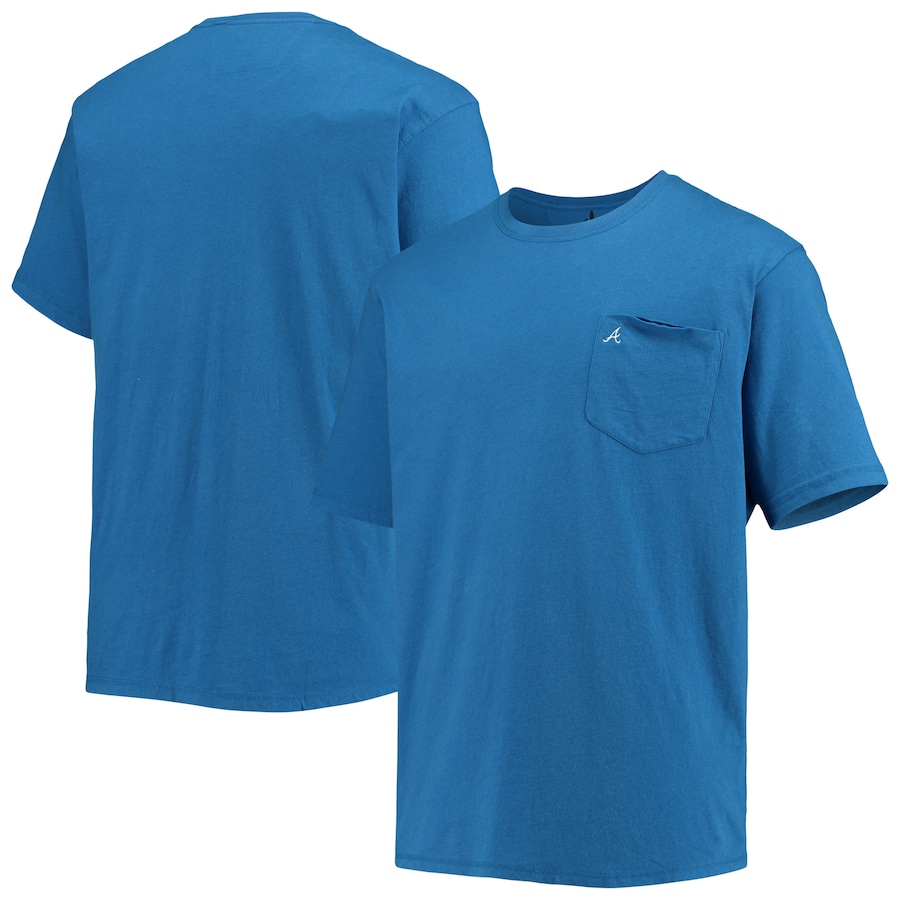 Men's Atlanta Braves johnnie-O Heathered Navy Tyler T-Shirt
