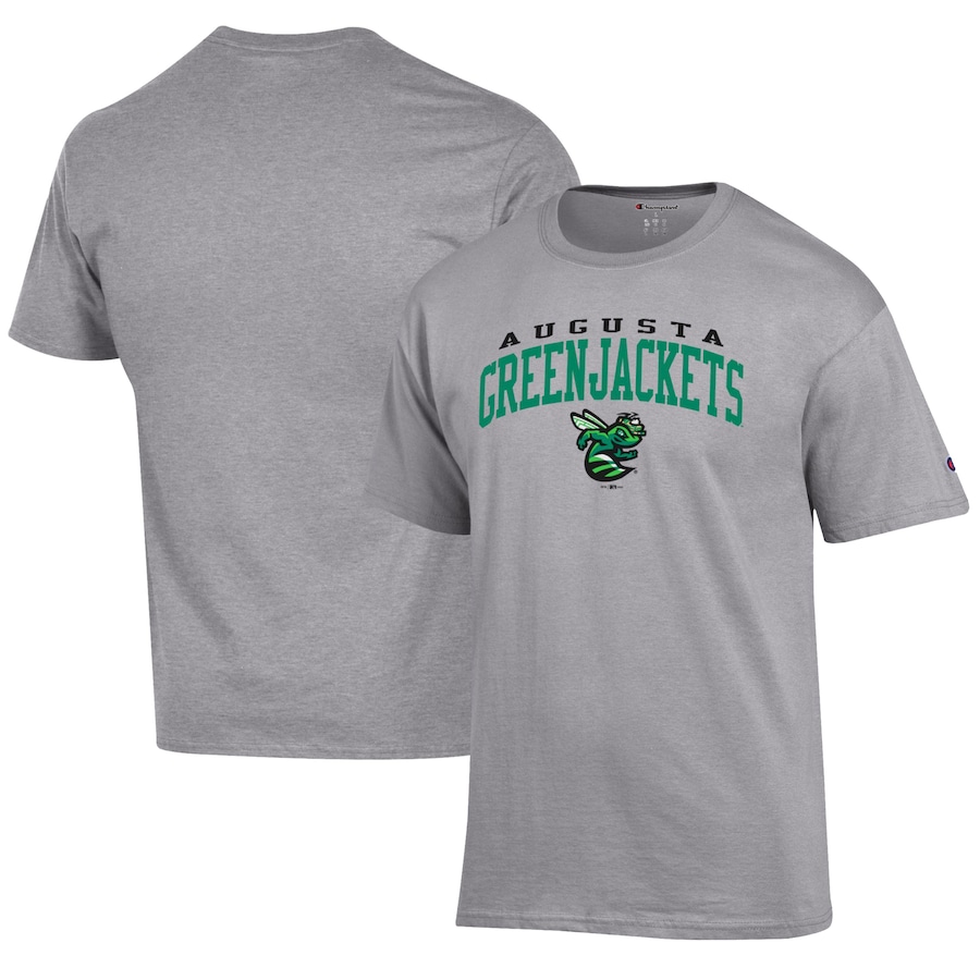 Men's Augusta GreenJackets Champion Gray Jersey T-Shirt
