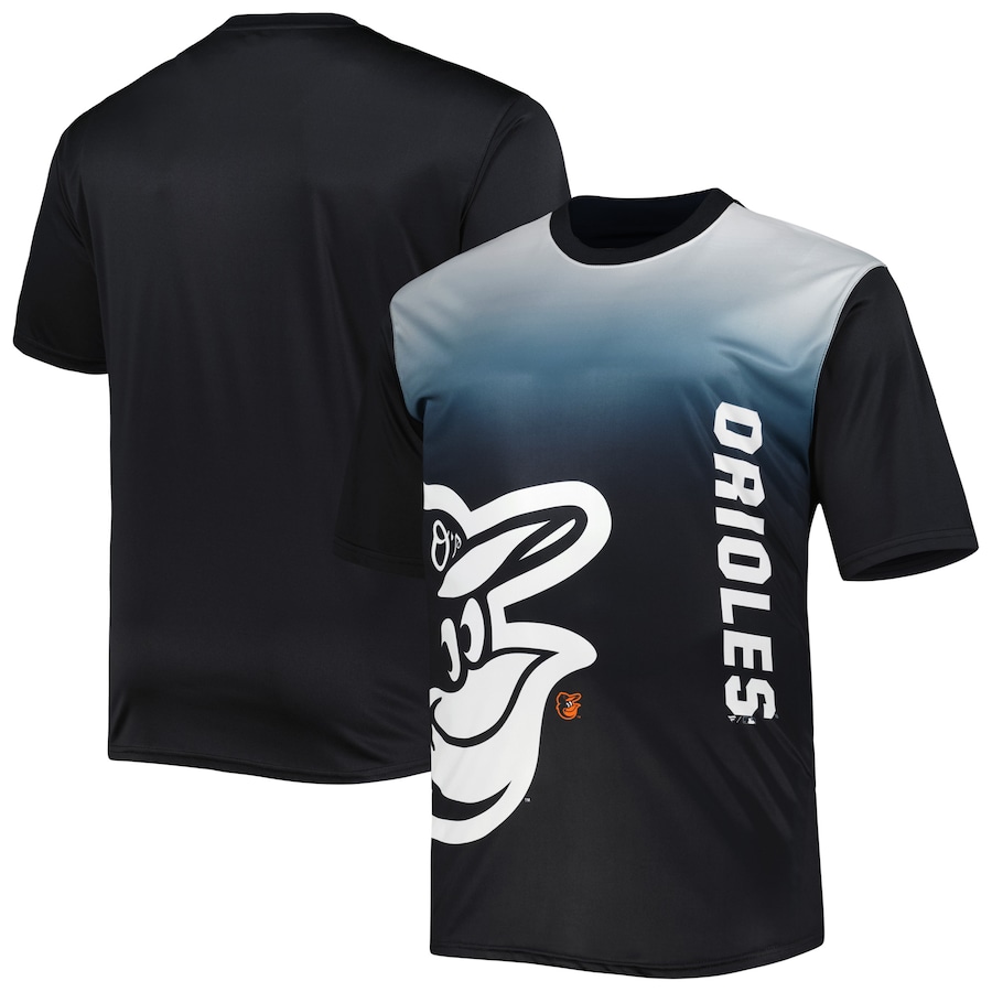 Men's Baltimore Orioles Black Sublimation T-Shirt Men's Baltimore Orioles Black Sublimation T-Shirt