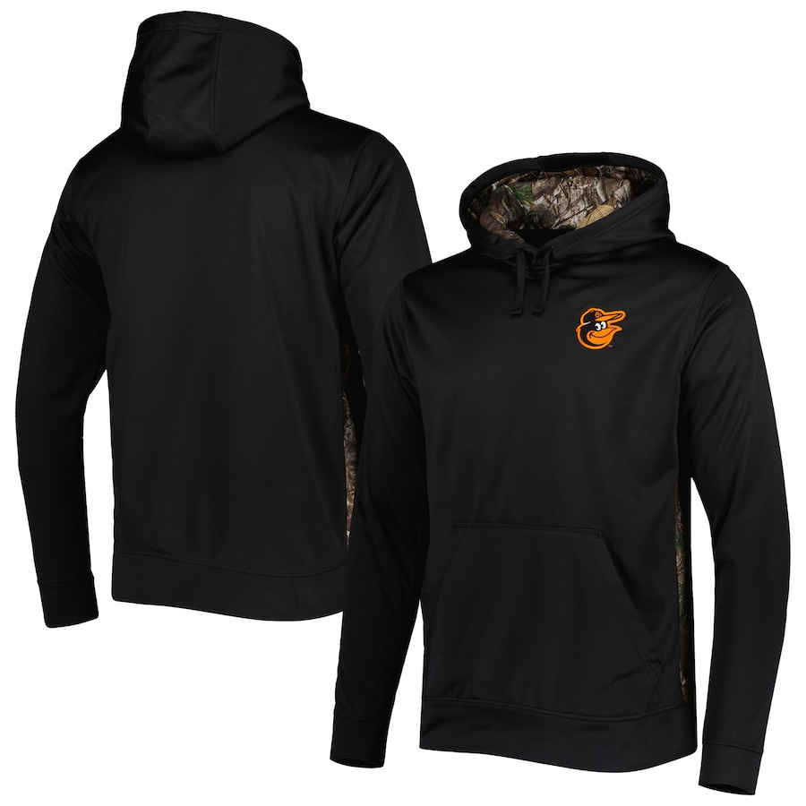 Men's Baltimore Orioles Dunbrooke Black Ranger Pullover Hoodie Men's Baltimore Orioles Dunbrooke Black Ranger Pullover Hoodie