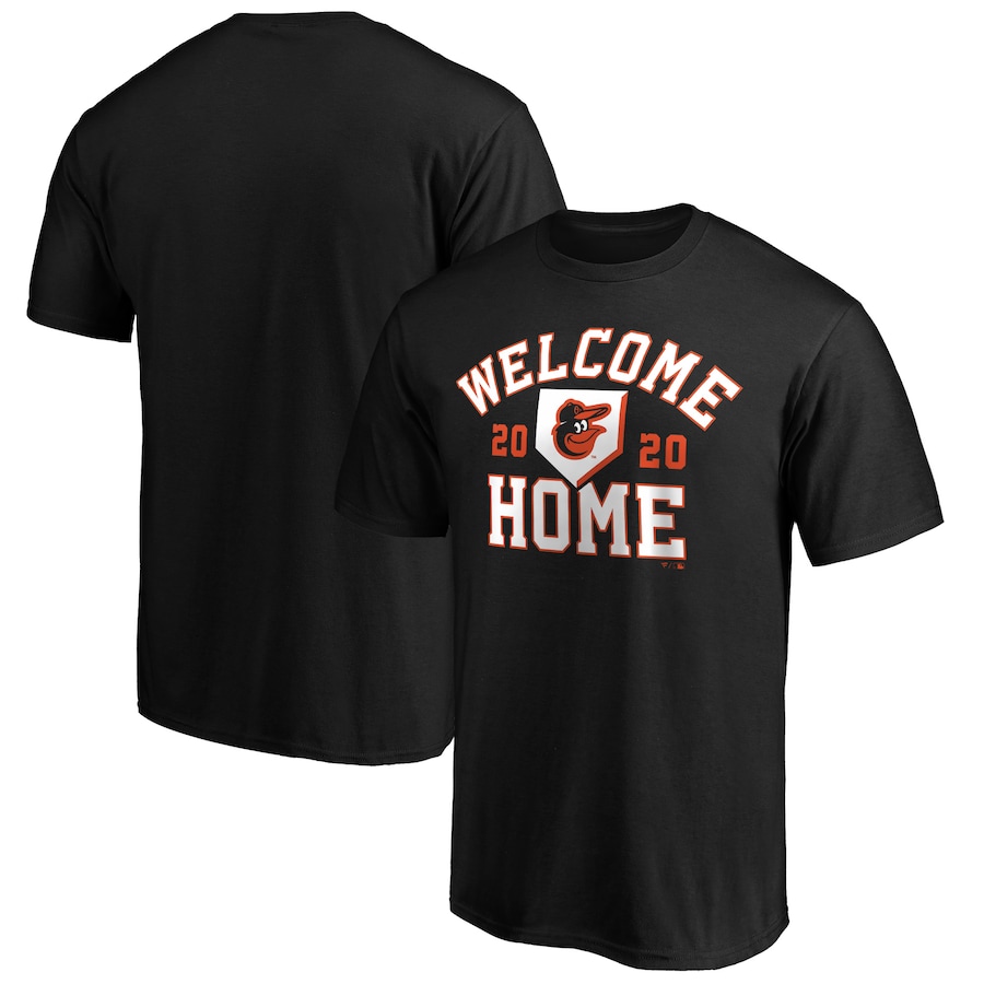 Men's Baltimore Orioles Black Welcome Home T-Shirt