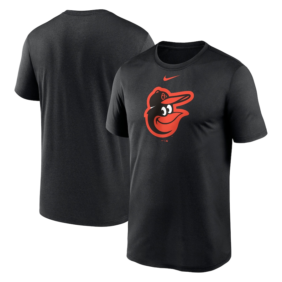 Men's Baltimore Orioles Nike Black New Legend Logo T-Shirt Men's Baltimore Orioles Nike Black New Legend Logo T-Shirt