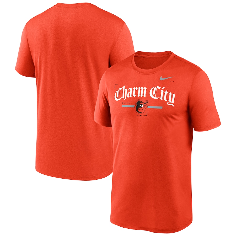 Men's Baltimore Orioles Nike Orange Local Legend T-Shirt Men's Baltimore Orioles Nike Orange Local Legend T-Shirt