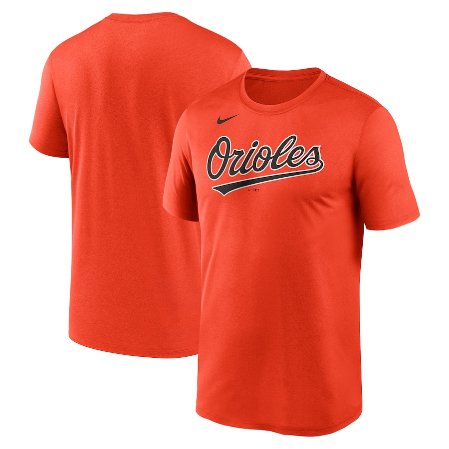 Men's Baltimore Orioles Nike Orange New Legend Wordmark T-Shirt Men's Baltimore Orioles Nike Orange New Legend Wordmark T-Shirt