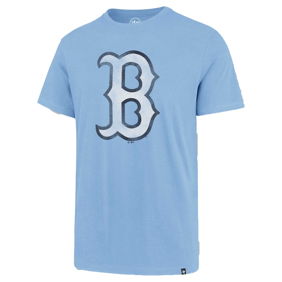 Men's Boston Red Sox '47 Light Blue Flanker T-Shirt Men's Boston Red Sox '47 Light Blue Flanker T-Shirt