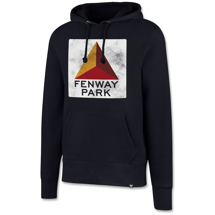 Men's Boston Red Sox '47 Navy Fenway Park Citgo Headline Pullover Hoodie Men's Boston Red Sox '47 Navy Fenway Park Citgo Headline Pullover Hoodie