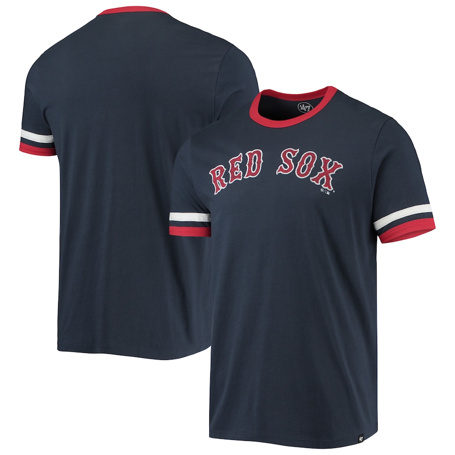 Men's Boston Red Sox '47 Navy Team Name T-Shirt Men's Boston Red Sox '47 Navy Team Name T-Shirt