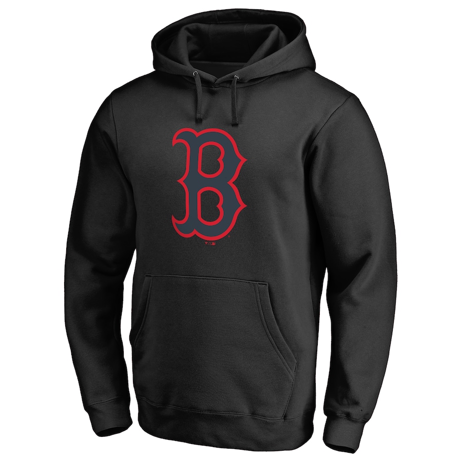Men's Boston Red Sox Black Taylor Pullover Hoodie Men's Boston Red Sox Black Taylor Pullover Hoodie