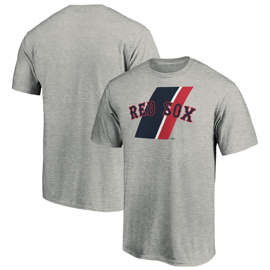 Men's Boston Red Sox Heathered Gray Prep Squad T-Shirt