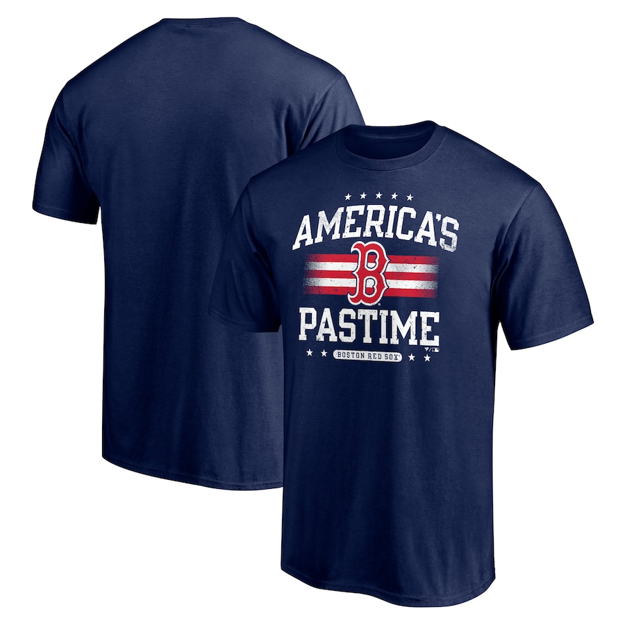 Men's Boston Red Sox Navy Americana T-Shirt Men's Boston Red Sox Navy Americana T-Shirt