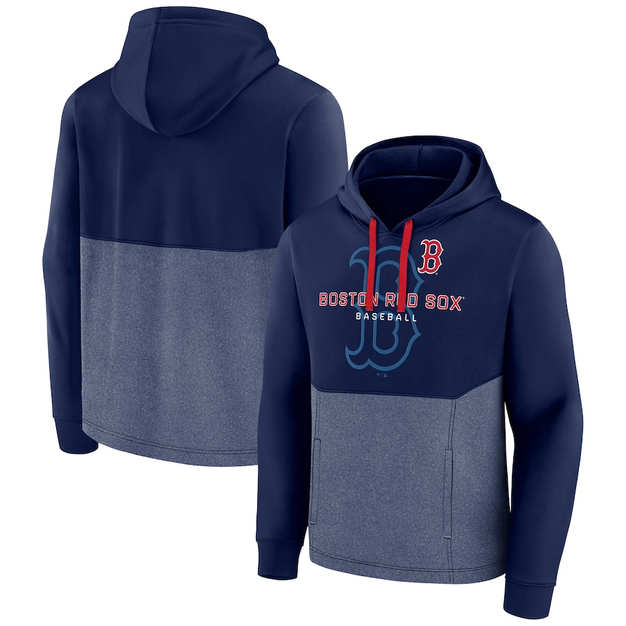 Men's Boston Red Sox Navy Call the Shots Pullover Hoodie Men's Boston Red Sox Navy Call the Shots Pullover Hoodie