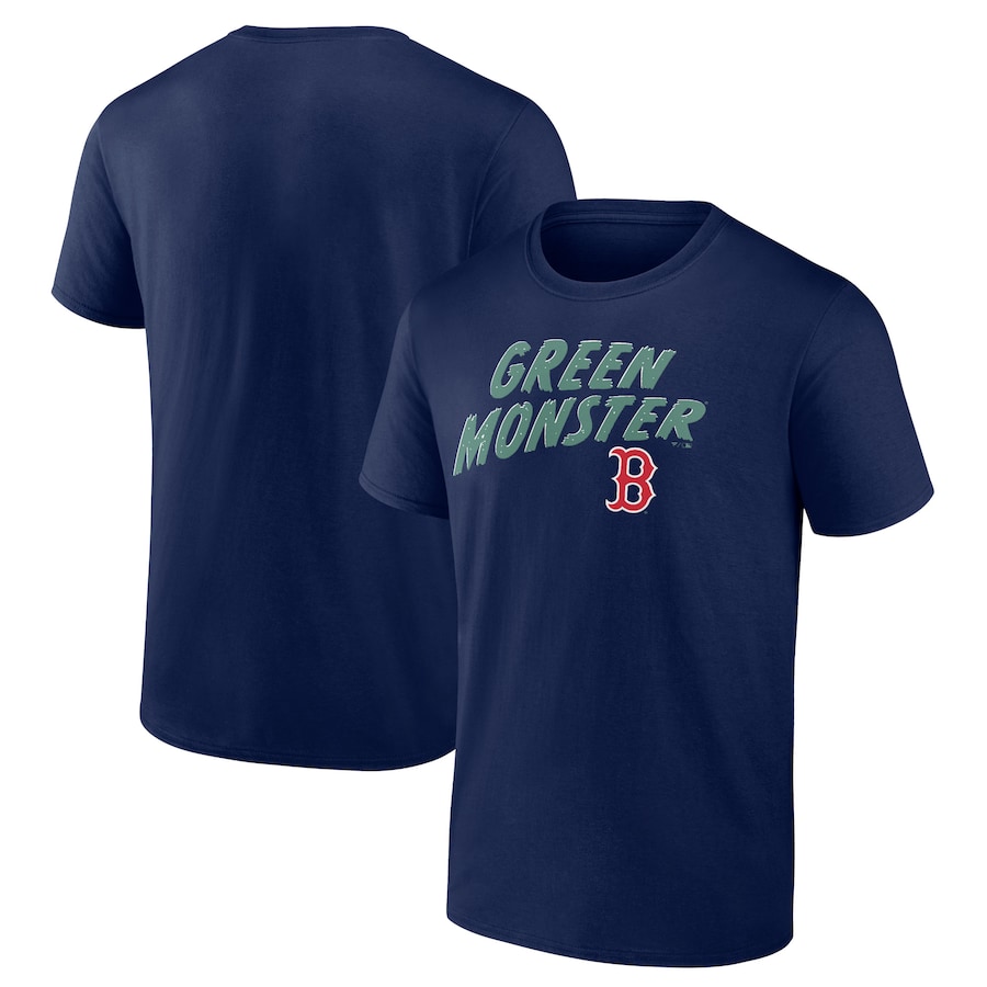 Men's Boston Red Sox Navy Monster Sox T-Shirt