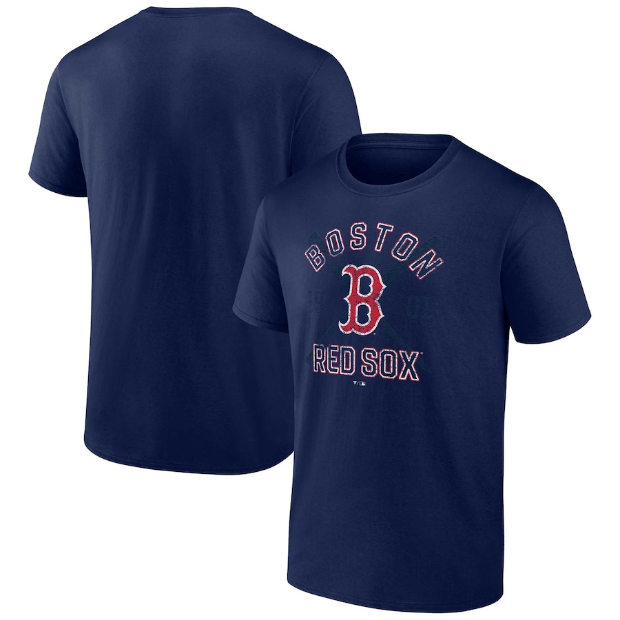 Men's Boston Red Sox Navy Second Wind T-Shirt