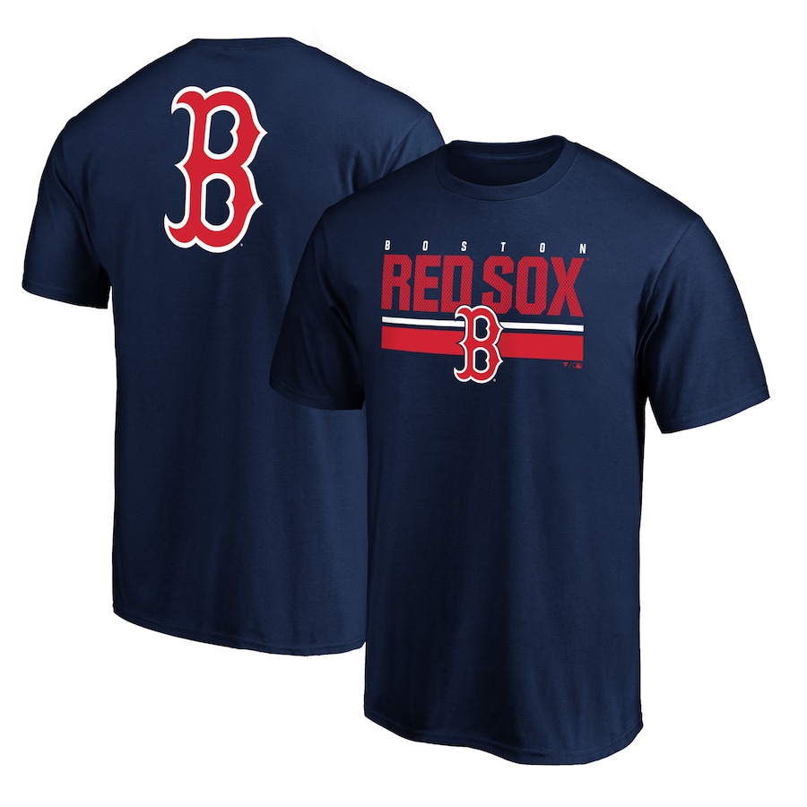 Men's Boston Red Sox Navy Team Logo End Game T-Shirt Men's Boston Red Sox Navy Team Logo End Game T-Shirt