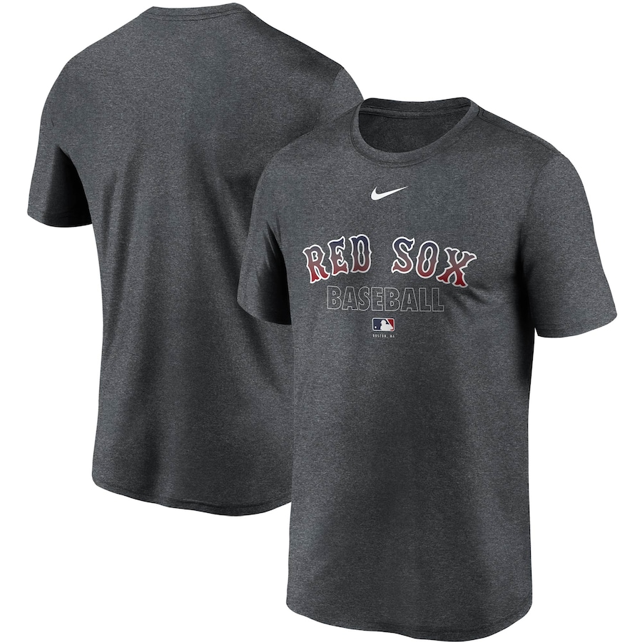 Men's Boston Red Sox Nike Charcoal Authentic Collection Legend Performance T-Shirt Men's Boston Red Sox Nike Charcoal Authentic Collection Legend Performance T-Shirt