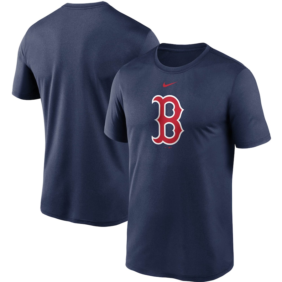 Men's Boston Red Sox Nike Navy Large Logo Legend Performance T-Shirt Men's Boston Red Sox Nike Navy Large Logo Legend Performance T-Shirt