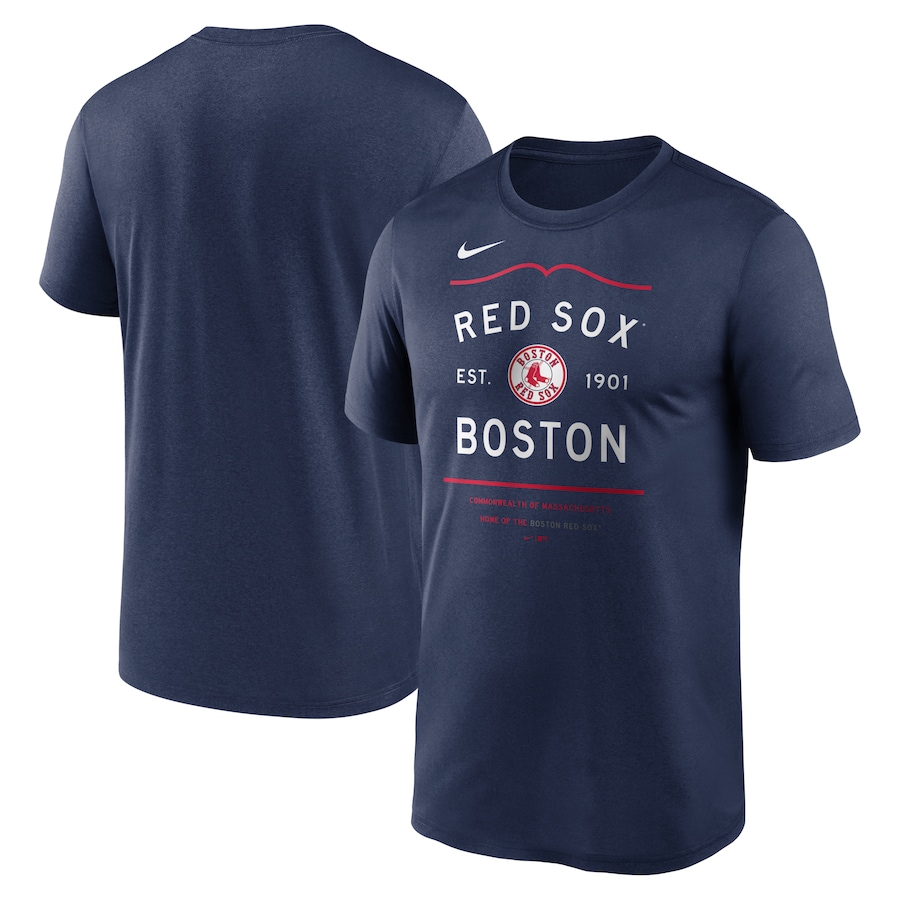Men's Boston Red Sox Nike Navy Local Club Rep Performance T-Shirt Men's Boston Red Sox Nike Navy Local Club Rep Performance T-Shirt