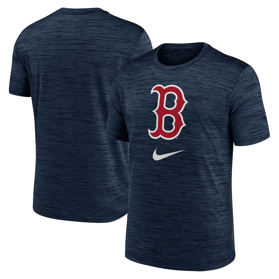 Men's Boston Red Sox Nike Navy Logo Velocity Performance T-Shirt Men's Boston Red Sox Nike Navy Logo Velocity Performance T-Shirt
