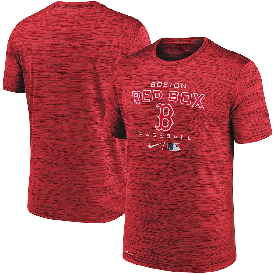 Men's Boston Red Sox Nike Red Authentic Collection Velocity Practice Performance T-Shirt Men's Boston Red Sox Nike Red Authentic Collection Velocity Practice Performance T-Shirt
