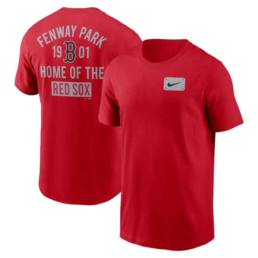 Men's Boston Red Sox Nike Red Fenway Park Local Team T-Shirt Men's Boston Red Sox Nike Red Fenway Park Local Team T-Shirt