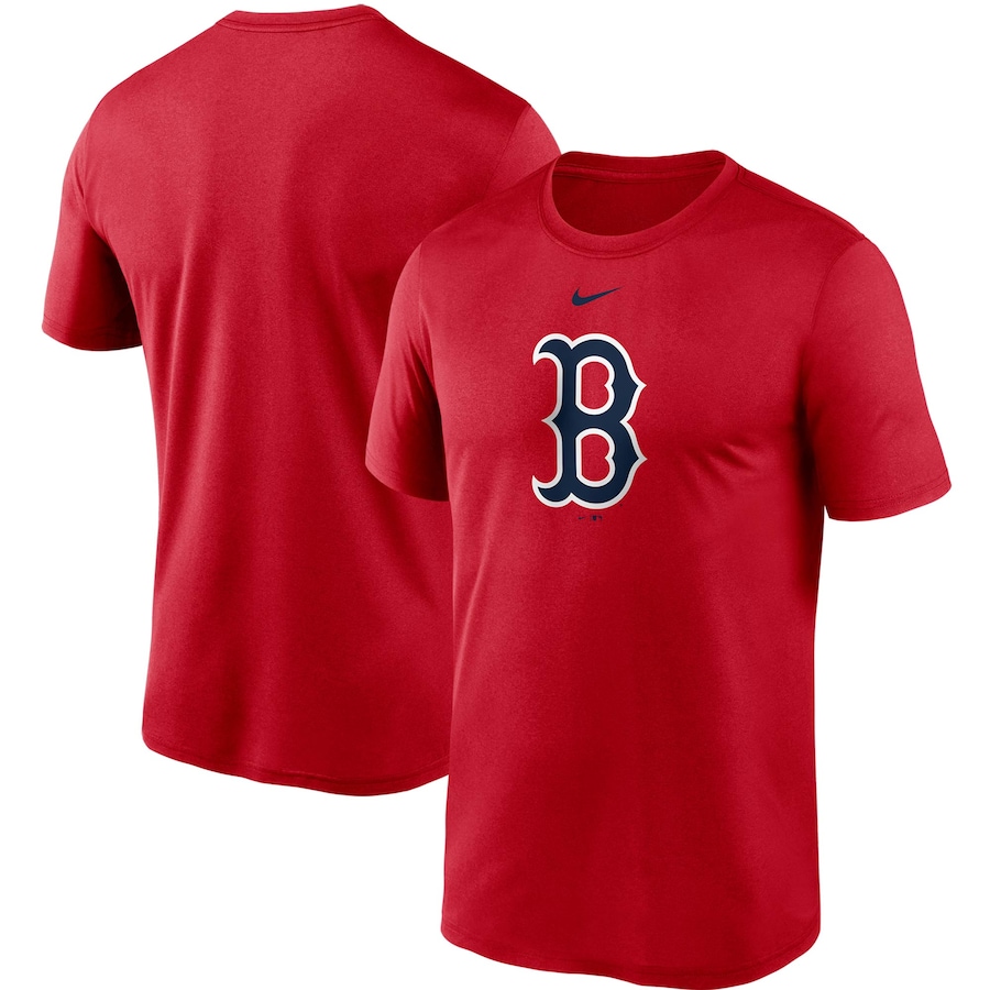Men's Boston Red Sox Nike Red Large Logo Legend Performance T-Shirt Men's Boston Red Sox Nike Red Large Logo Legend Performance T-Shirt