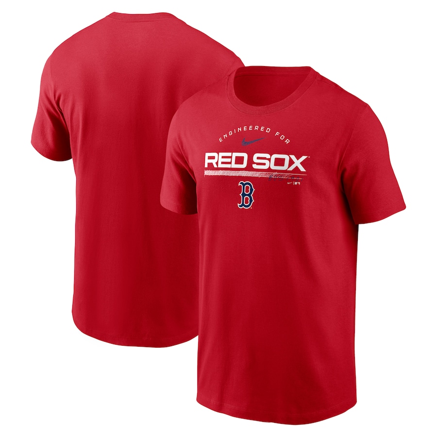 Men's Boston Red Sox Nike Red Team Engineered Performance T-Shirt Men's Boston Red Sox Nike Red Team Engineered Performance T-Shirt