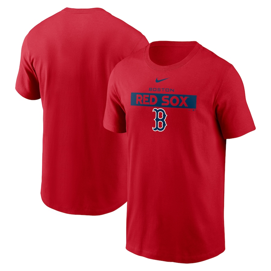 Men's Boston Red Sox Nike Red Team T-Shirt Men's Boston Red Sox Nike Red Team T-Shirt