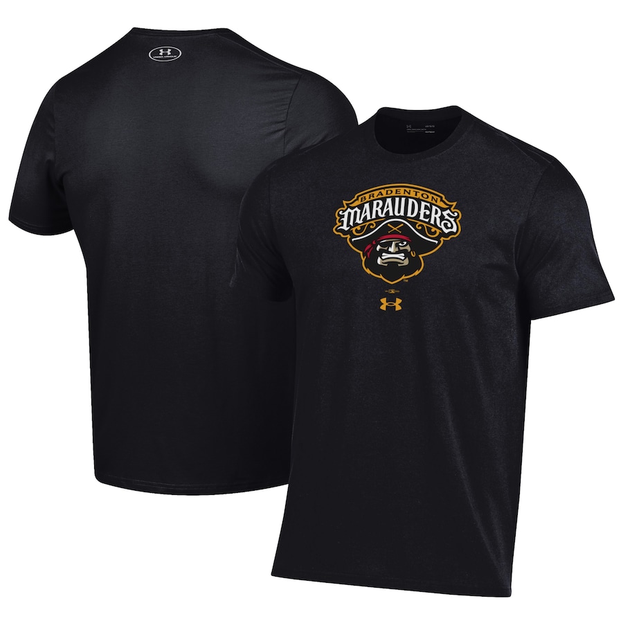 Men's Bradenton Marauders Under Armour Black Performance T-Shirt Men's Bradenton Marauders Under Armour Black Performance T-Shirt