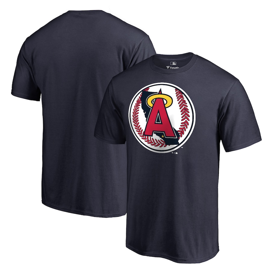 Men's California Angels Navy Cooperstown Collection Vintage Forbes T-Shirt Men's California Angels Navy Cooperstown Collection Vintage Forbes T-Shirt