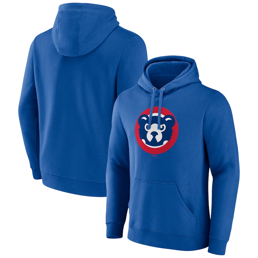 Men's Chicago Cubs Royal Cooperstown Collection Pullover Hoodie Men's Chicago Cubs Royal Cooperstown Collection Pullover Hoodie