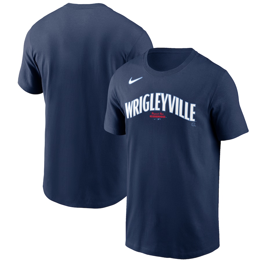 Men's Chicago Cubs Nike City Connect Wordmark T-Shirt Men's Chicago Cubs Nike City Connect Wordmark T-Shirt