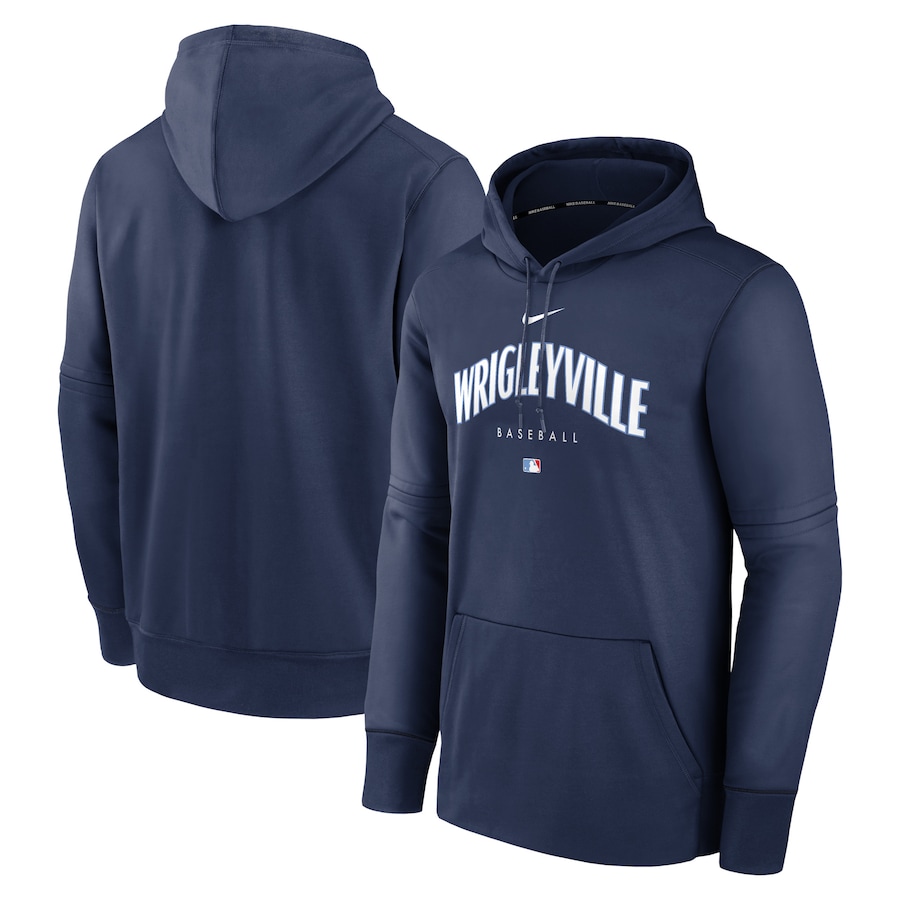 Men's Chicago Cubs Nike Navy City Connect Pregame Performance Pullover Hoodie Men's Chicago Cubs Nike Navy City Connect Pregame Performance Pullover Hoodie