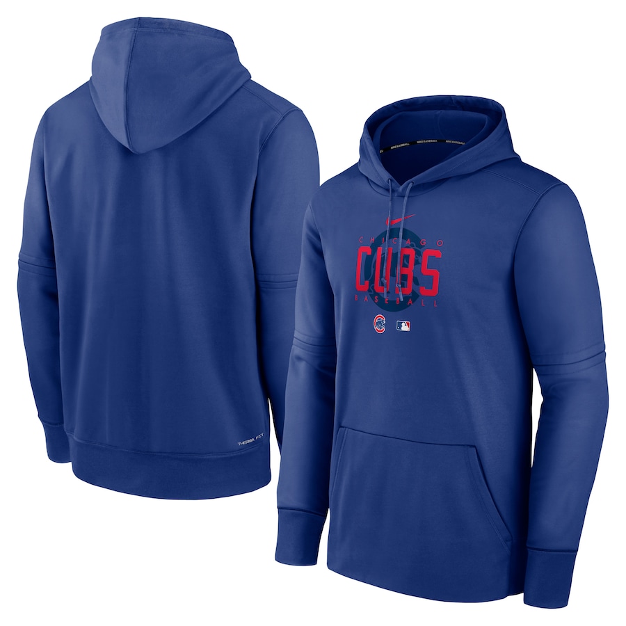 Men's Chicago Cubs Nike Royal Authentic Collection Pregame Performance Pullover Hoodie Men's Chicago Cubs Nike Royal Authentic Collection Pregame Performance Pullover Hoodie