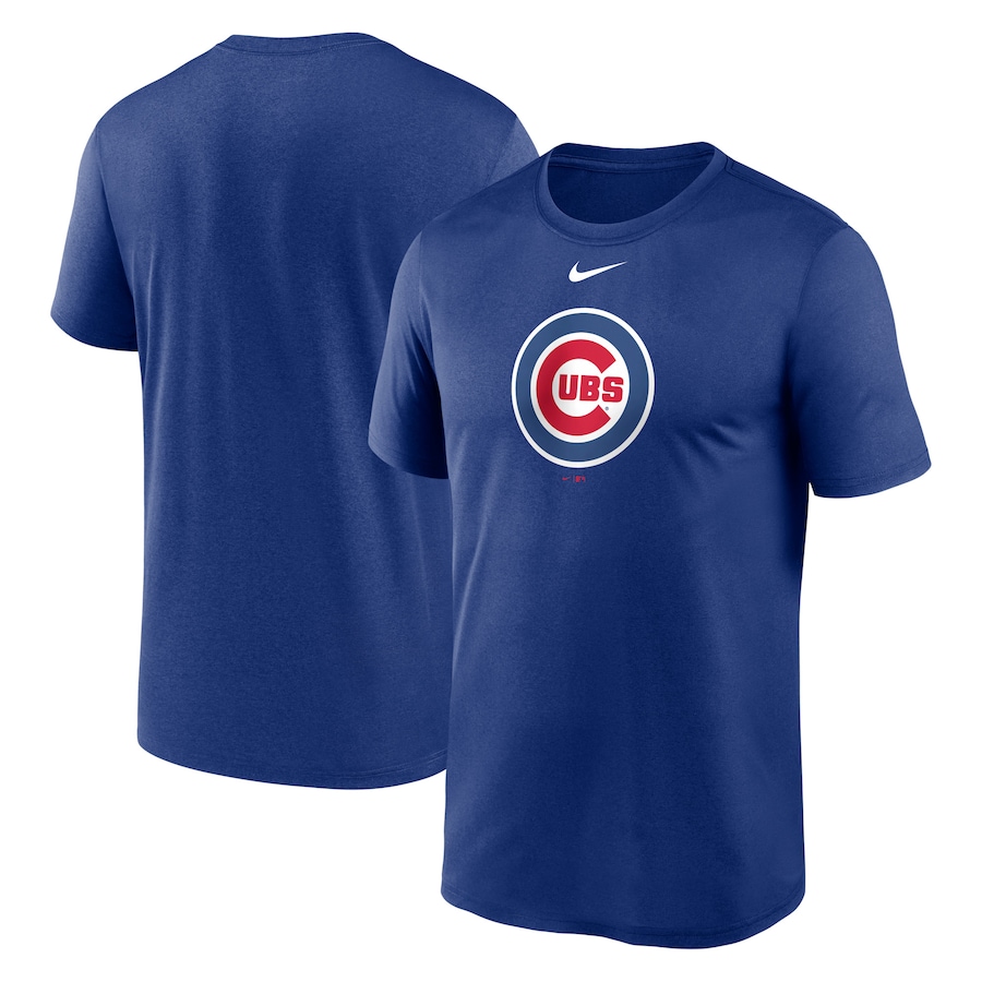 Men's Chicago Cubs Nike Royal New Legend Logo T-Shirt Men's Chicago Cubs Nike Royal New Legend Logo T-Shirt