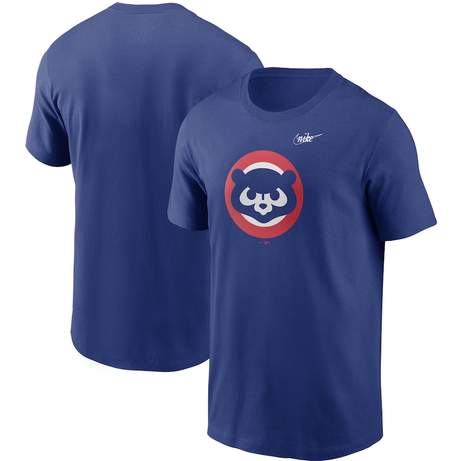 Men's Chicago Cubs Nike Royal Team Large Logo Legend Performance T-Shirt Men's Chicago Cubs Nike Royal Team Large Logo Legend Performance T-Shirt
