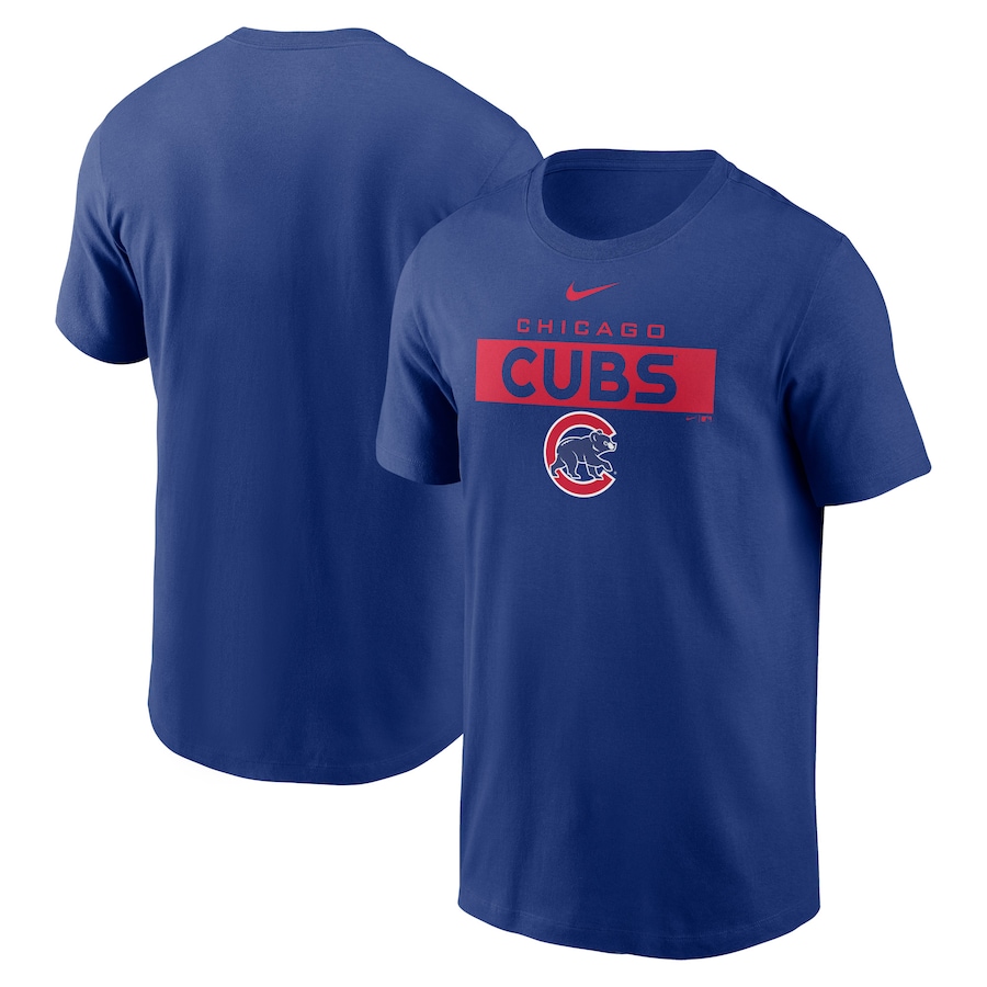 Men's Chicago Cubs Nike Royal Team T-Shirt Men's Chicago Cubs Nike Royal Team T-Shirt
