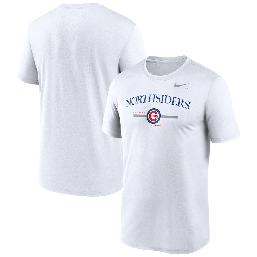 Men's Chicago Cubs Nike White Local Legend T-Shirt Men's Chicago Cubs Nike White Local Legend T-Shirt