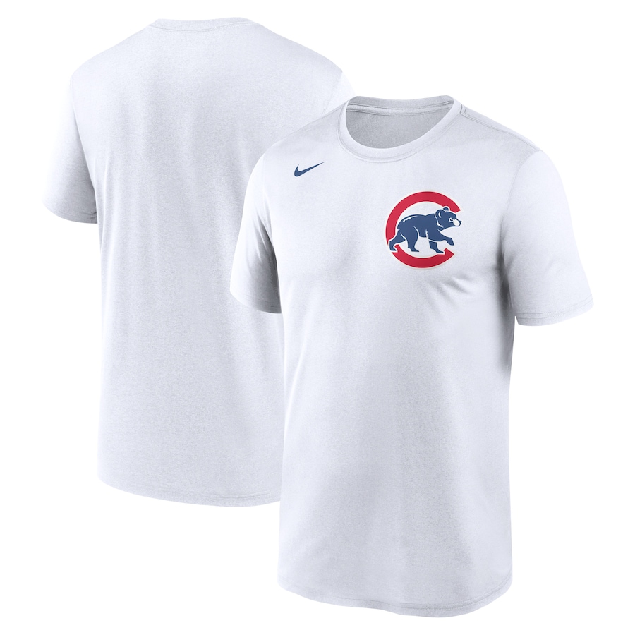 Men's Chicago Cubs Nike White New Legend Wordmark T-Shirt Men's Chicago Cubs Nike White New Legend Wordmark T-Shirt