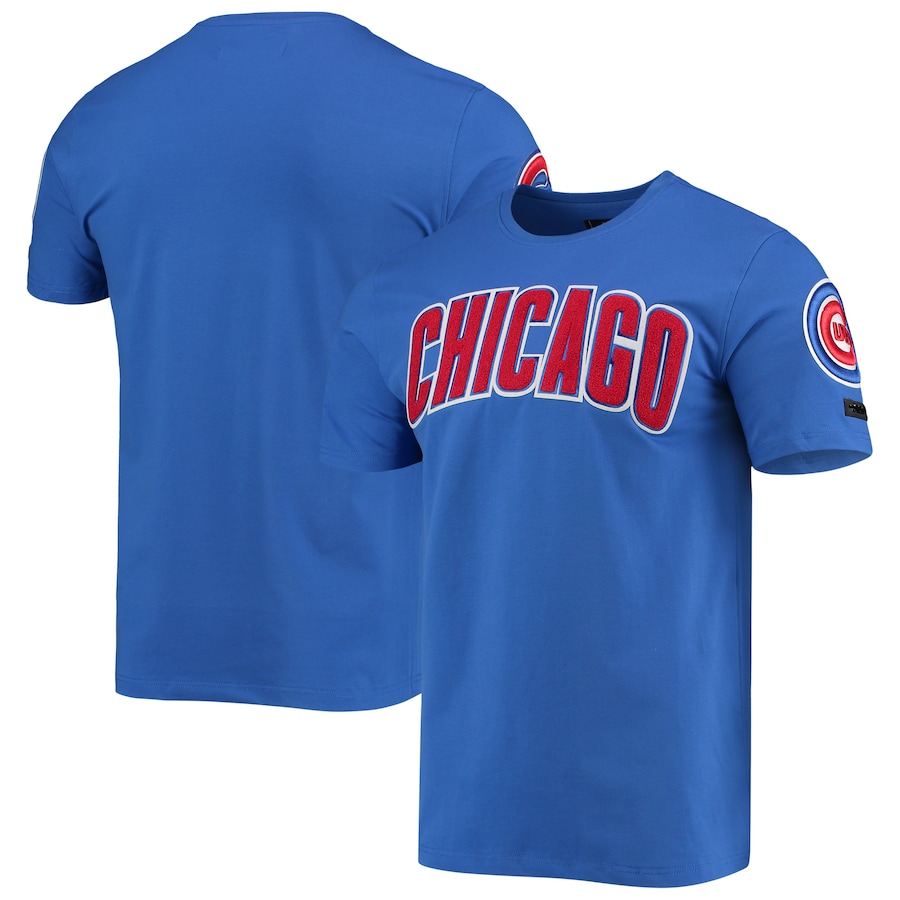 Men's Chicago Cubs Pro Standard Royal Team Logo T-Shirt Men's Chicago Cubs Pro Standard Royal Team Logo T-Shirt