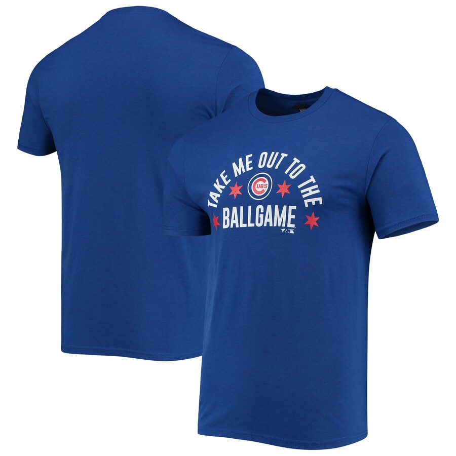 Men's Chicago Cubs Royal Local Tri-Blend T-Shirt Men's Chicago Cubs Royal Local Tri-Blend T-Shirt