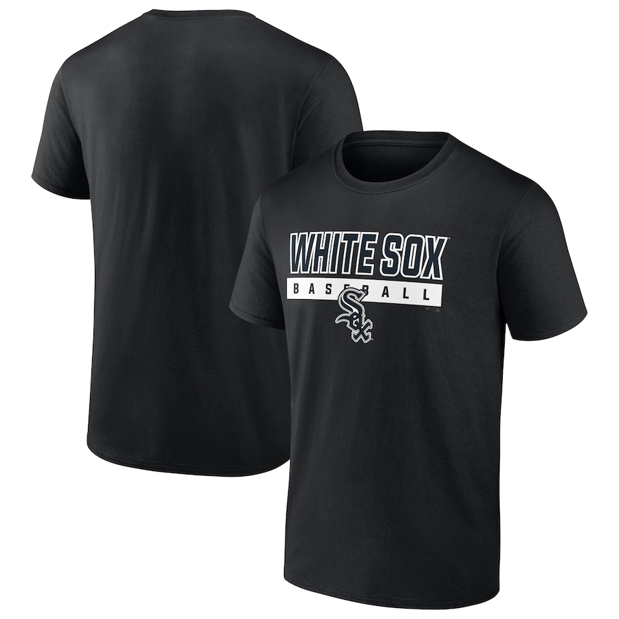 Men's Chicago White Sox Black In The Mitt T-Shirt