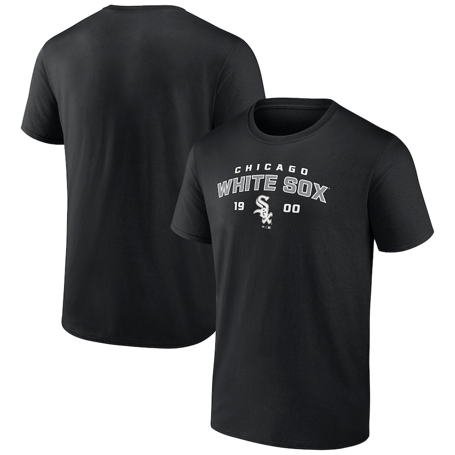 Men's Chicago White Sox Black Rebel T-Shirt
