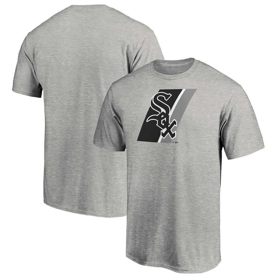 Men's Chicago White Sox Heathered Gray Prep Squad T-Shirt Men's Chicago White Sox Heathered Gray Prep Squad T-Shirt