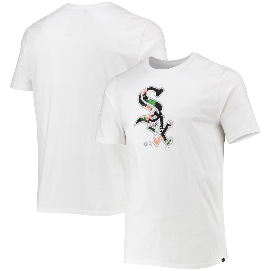 Men's Chicago White Sox Hurley x '47 White Everyday T-Shirt Men's Chicago White Sox Hurley x '47 White Everyday T-Shirt