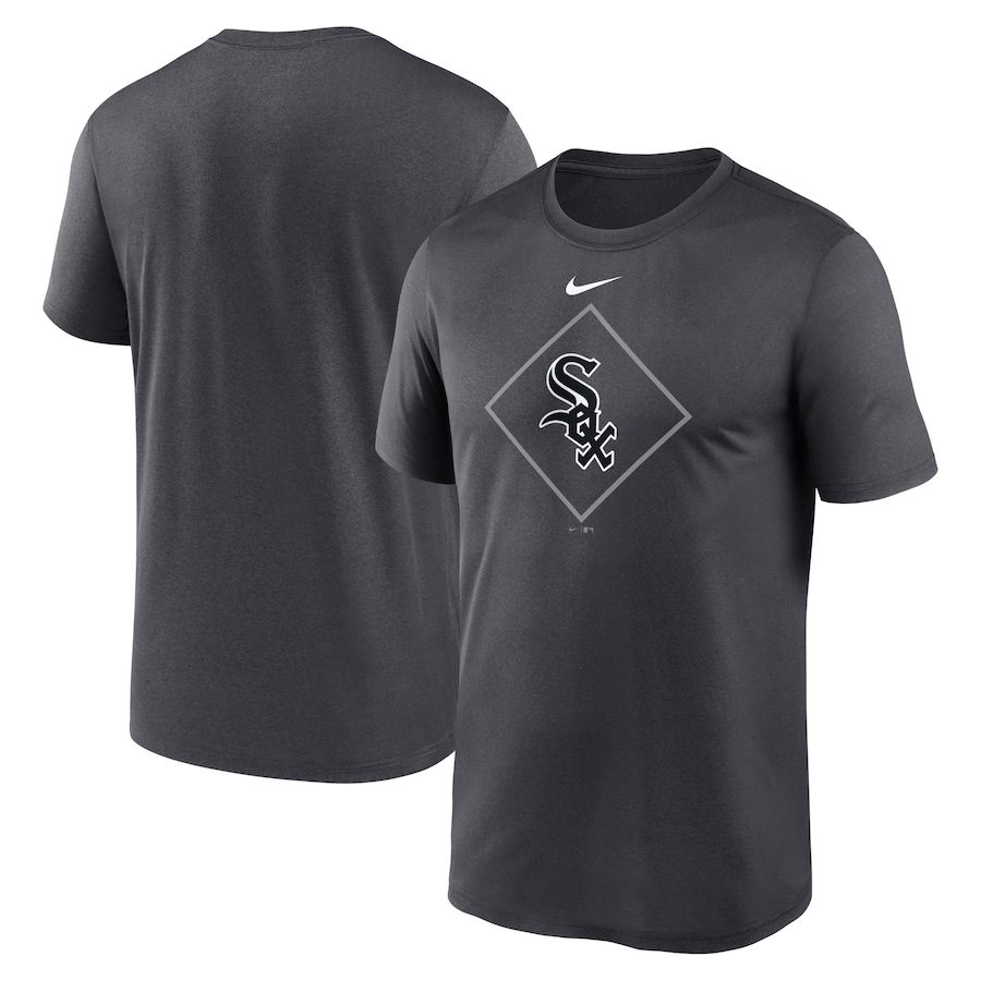 Men's Chicago White Sox Nike Anthracite Legend Icon Performance T-Shirt